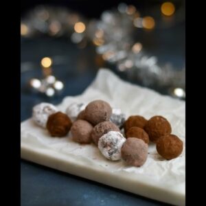 Deilige sjokoladetrøfler uten tilsatt sukker | Oppskrift