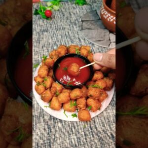 Crispy POTATO Bites Recipe 🤩😋🤩 | #shorts #potato #potatosnacks #potatorecipe #snacks #food #aloo