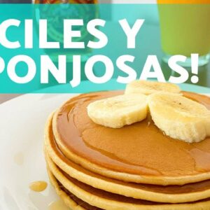 Panqueques Esponjosos (Hotcakes) 🥞😍 – ¡Receta Fácil y Casera!