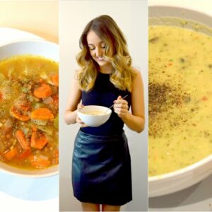 3 LOW-FAT SOUP RECIPES! EASY MEALS FOR WEIGHT LOSS iHerb Collaboration – Melissa Alexandria