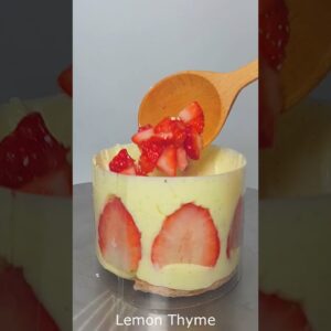 딸기 프레지에 케이크 만들기 Strawberry Fraisier Cake Recipe