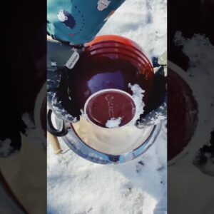 Hjemmelavet is i sneen – inklusiv opskrift