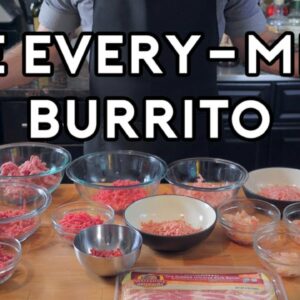 Binging with Babish 2 Million Subscriber Special: The Every-Meat Burrito from Regular Show