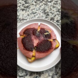 Fried Bologna Sandwich with Mustard