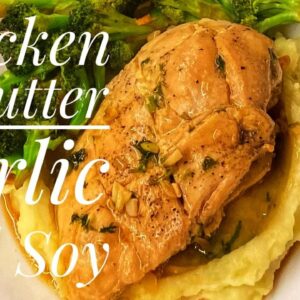 Chicken Recipe with 5 ingredients in less than 30 minutes | Chicken in Butter Garlic and Soy Sauce