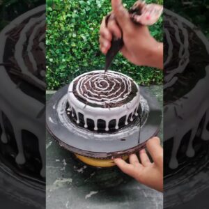 Simple Chocolate Cake Recipe. How To Make Cake. #cakedesings #cake #cakeforyou #shorts