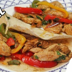 Fajitas au poulet