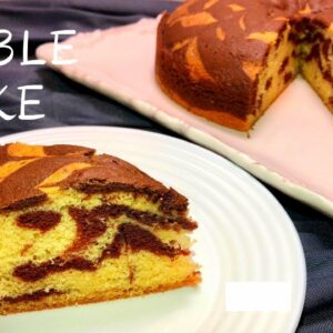 Marble Cake- Easy & Super Soft Cake