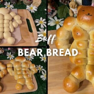 Buff Bear Bread Recipe 🧸🖤