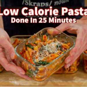 5 Meals in 25 Minutes Meal Prep | Creamy Tomato Pasta Recipe
