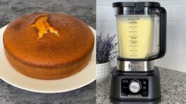 CAKE WITH A BLENDER WITHOUT OVEN