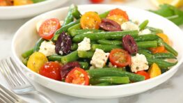 Mediterranean Green Bean Salad | Fresh + Healthy Summer Salad Recipe