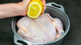 A great recipe with lemon! It is the only one I use to cook chicken for dinner