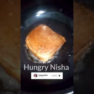 5Min.Bread Milk Toast// Easy And Quick Milk Toast Recipe// Hungry Nisha