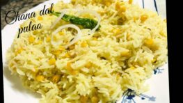Chana dal pulao recipe | simple and basic ingredients se banaye lajawb recipe#chanadalpulao#viral