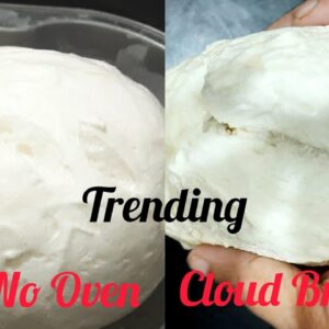 Fluffy Cloud Bread without Oven | 2 Ingredient Trending  cloud bread