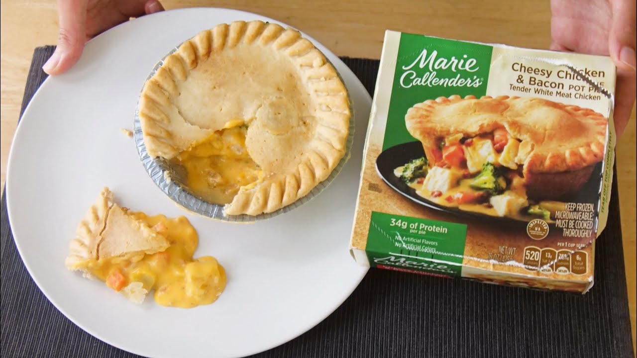 Marie Callender's Cheesy Chicken And Bacon Pot Pie - Table And Flavor