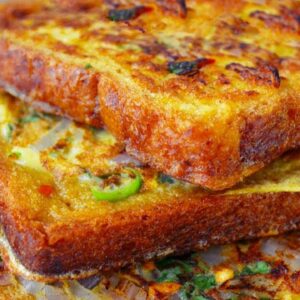 Spicy Bread Omelette Recipe | Bread Omelette Street Food