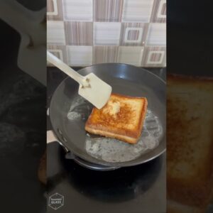 Tried this Instagram Viral Bread Recipe🍞🥛😋