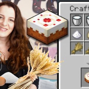 Does the MINECRAFT cake recipe work in real life? | How To Cook That Ann Reardon