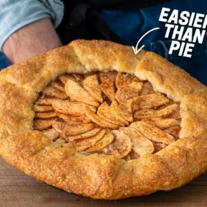 Apple Galette (Easier and BETTER than Apple Pie)