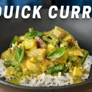 Easy 25 Minute Green Curry | WEEKNIGHTING