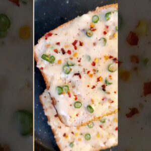 Bread Pizza Cheese Tawa Recipe | 5 ingredients domino’s pizza🍕😱 recipe|#breadpizza#viral#shortsfeed