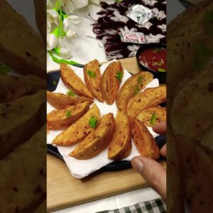 VIRAL Potato Recipe 😱🤯| #shorts #potato #potatowedges  #viral #trending #viralfood