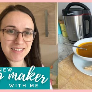 TRY MY NEW SOUP MAKER WITH ME | EASY SOUP MAKER RECIPES