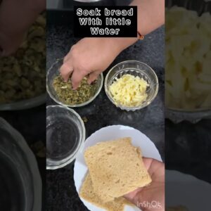Cheesy Greens Bread Rolls(traditional potatoes filling replaced with healthy ingredients)