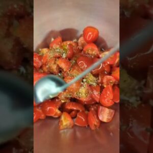 5 Minute Recipe-Tomato Salad #recipe #easyrecipe #easy #recipes #tomato #salad #cooking #cook