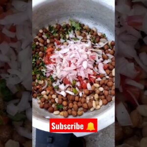 Healthy salad recipe #chanamasalachaat #cookingvideo #cookingintelugu #shorts #ytshorts