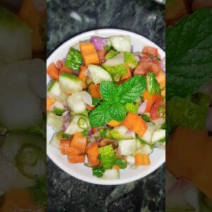 Healthy Salad Recipe | Cucumber salad Recipe | सैलेड  रेसिपी  #shorts