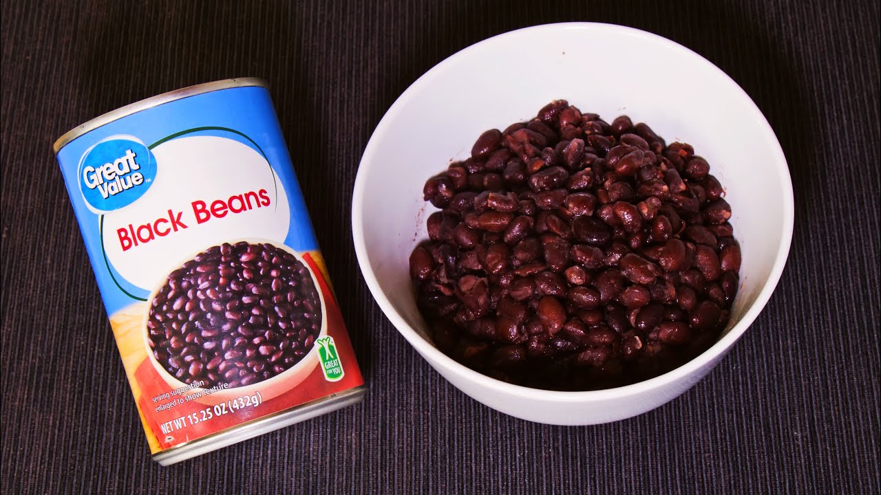 How to Cook Canned Black Beans