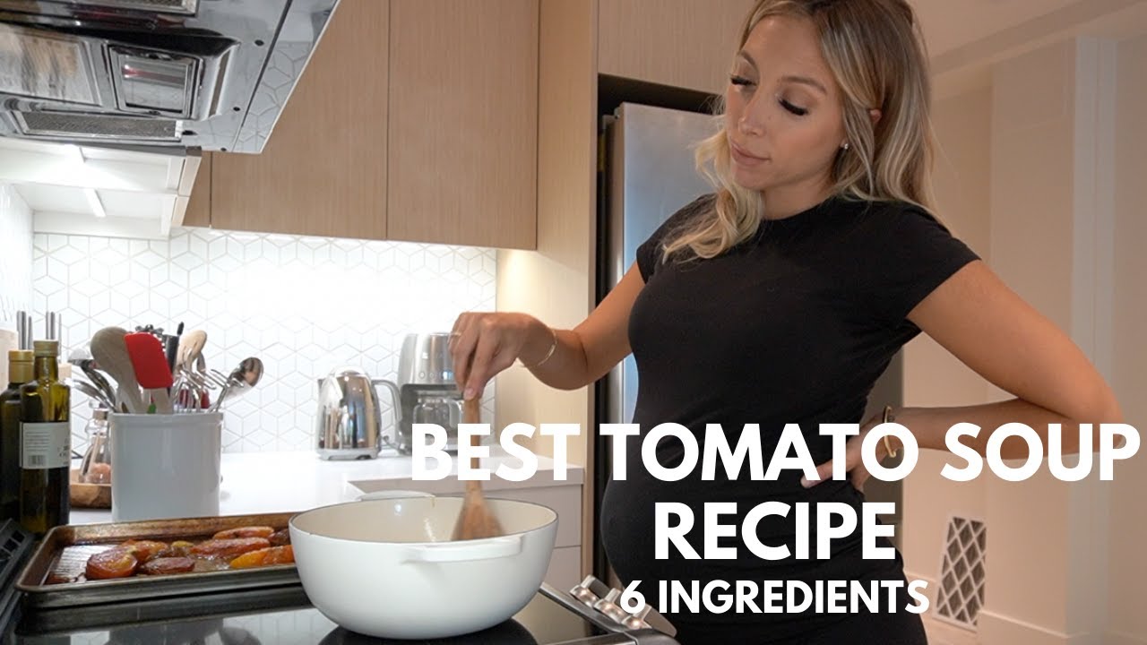 BEST TOMATO SOUP RECIPE- 6 Ingredients