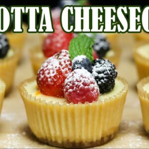 Mini Ricotta Cheesecake Recipes by Lounging with Lenny